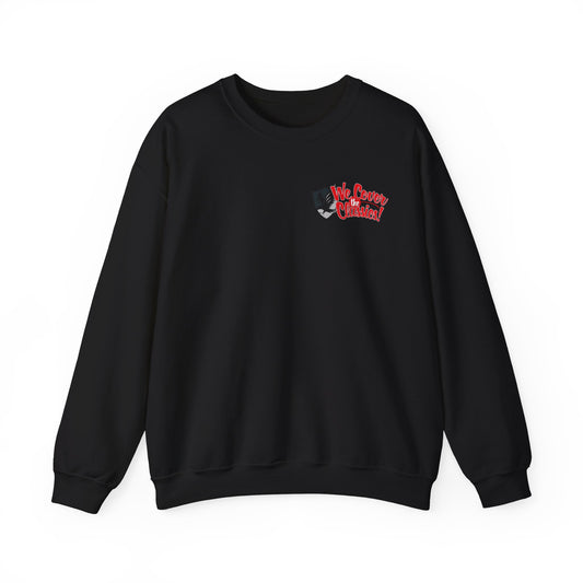 "We Cover the Classics" Unisex Heavy Blend™ Crewneck Sweatshirt