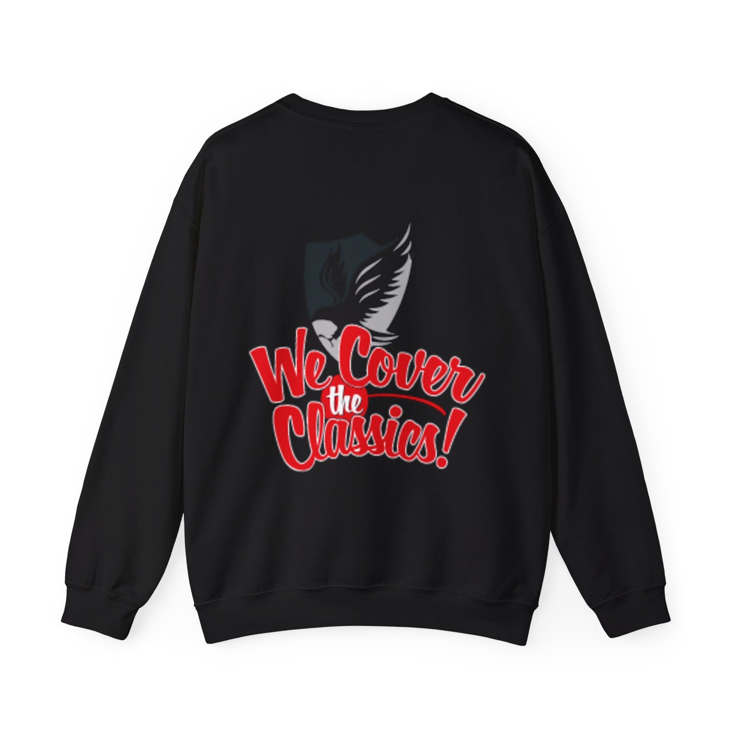 "We Cover the Classics" Unisex Heavy Blend™ Crewneck Sweatshirt